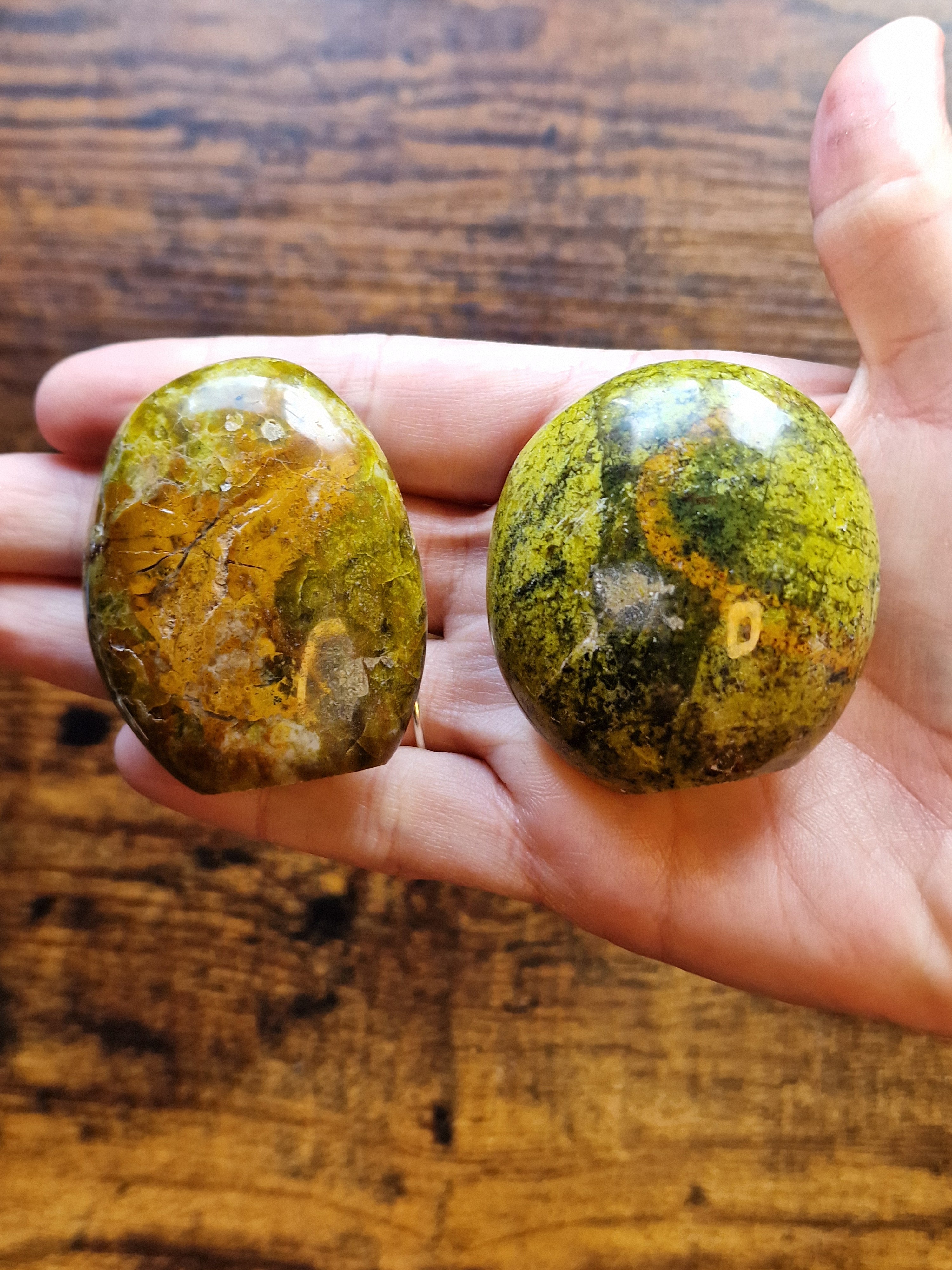 Mini Green Opal Freeform