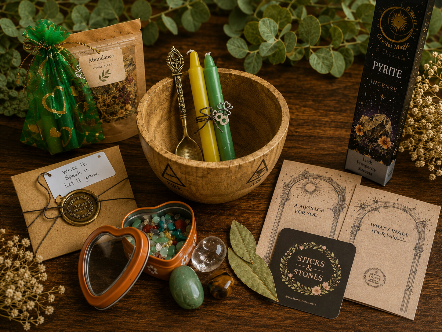 Money Bowl Ritual Kit