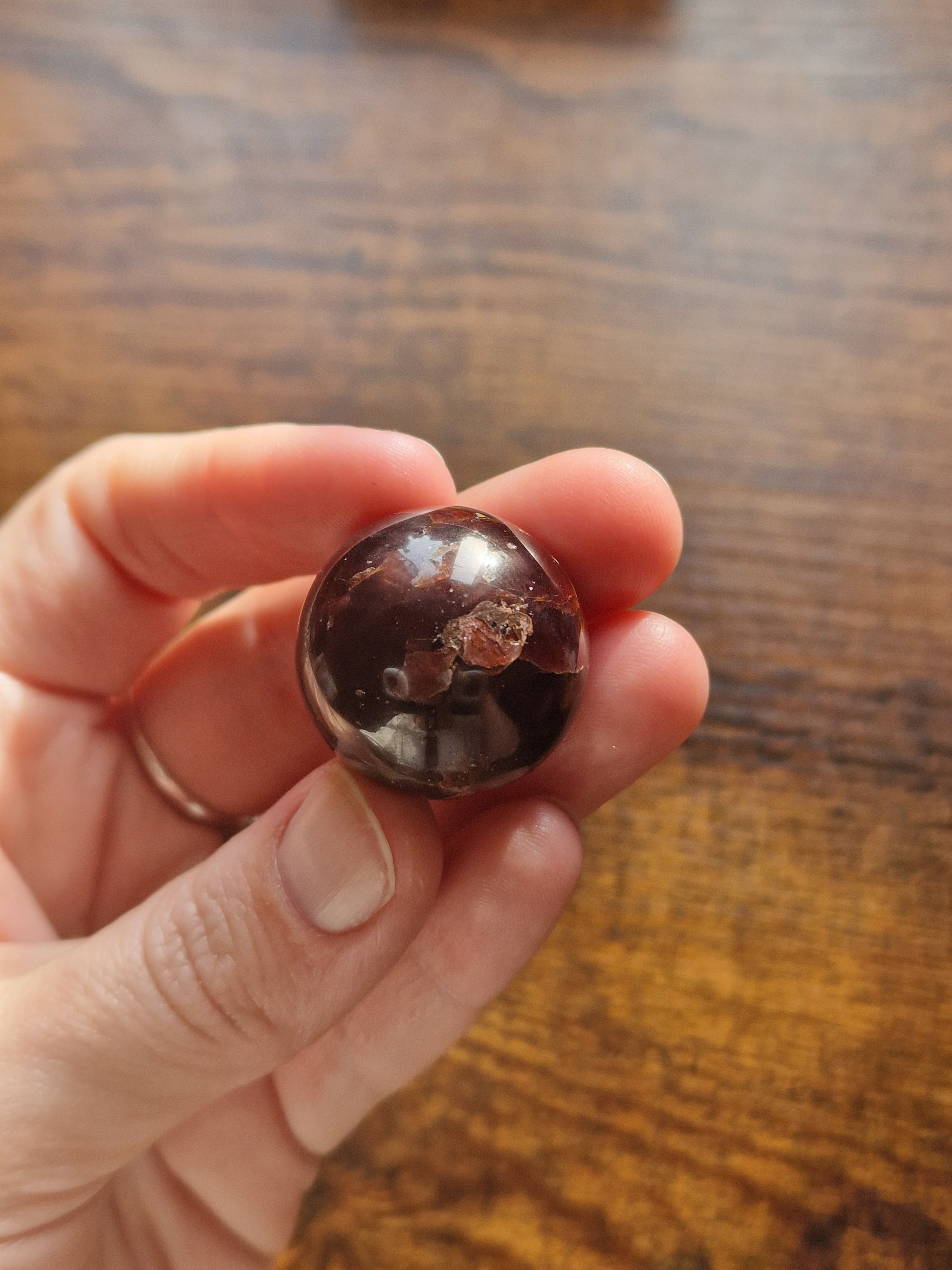 Star Garnet Sphere