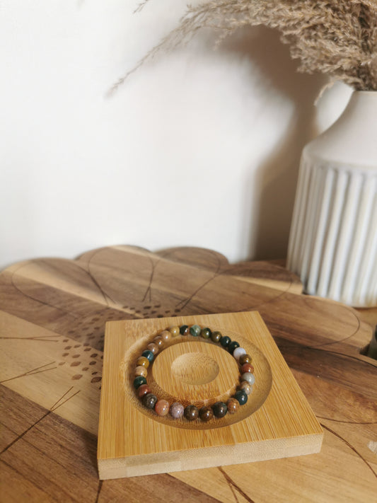 Ocean Jasper Crystal Bracelet – 6mm