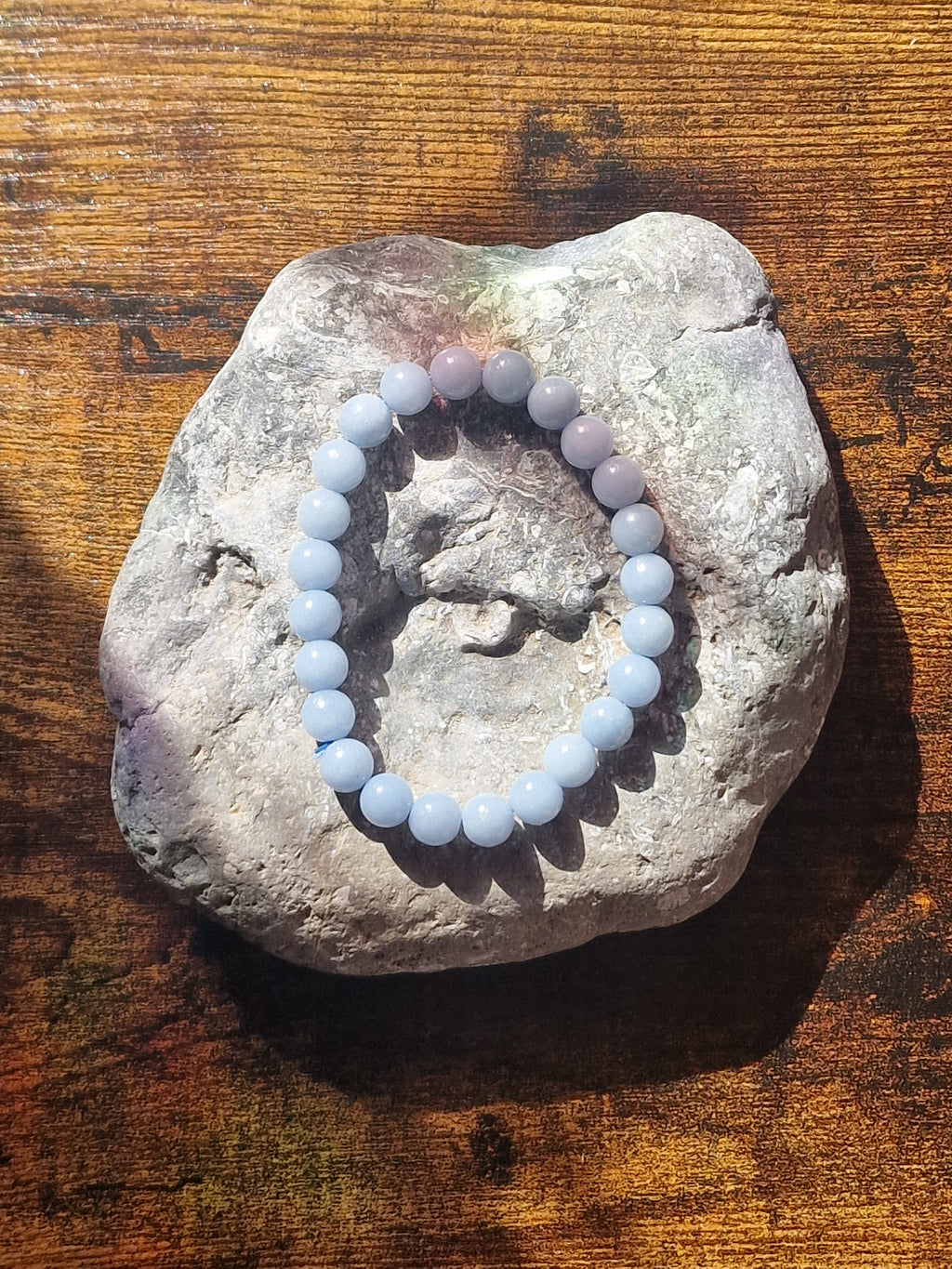 Angelite Bracelet ~ 8mm