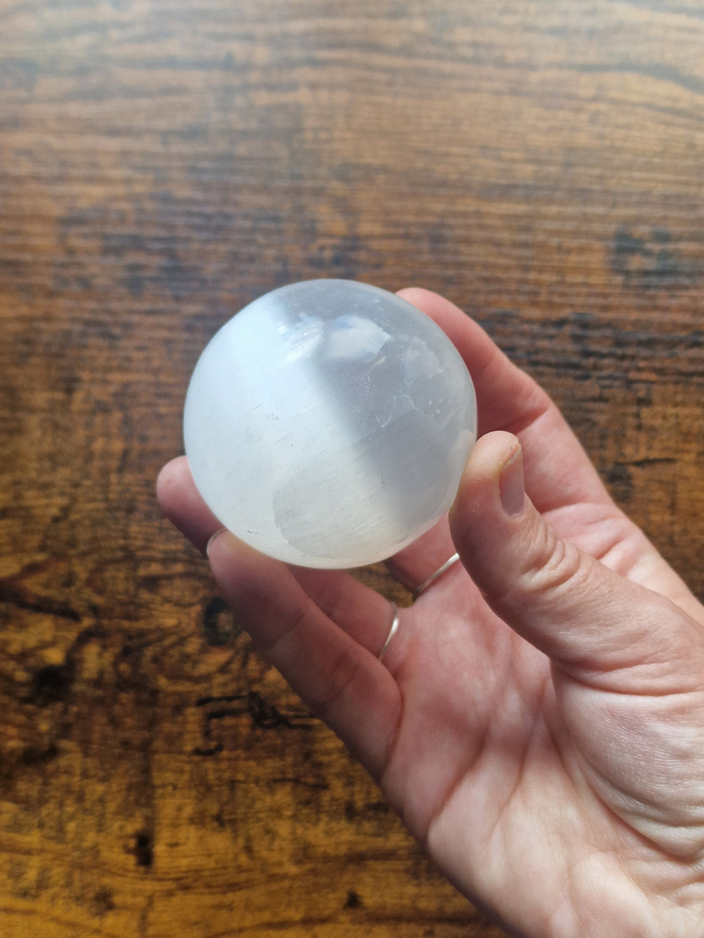 Selenite Sphere