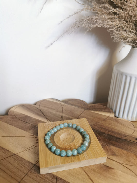 Amazonite Crystal Bracelet – 8mm