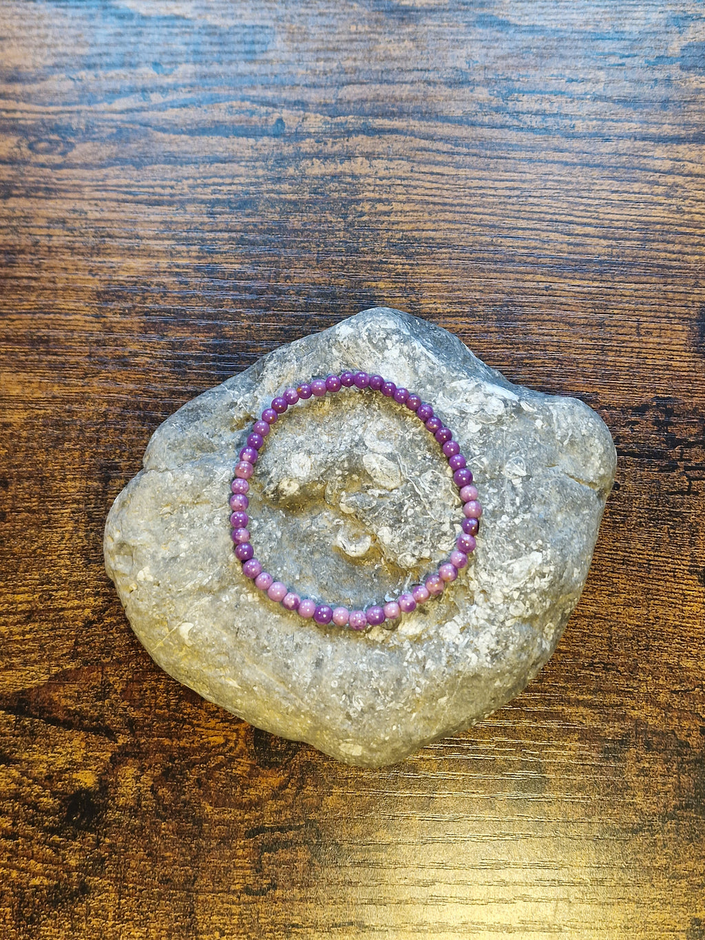 Phosphosiderite Bracelet ~ 4mm