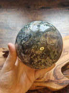 Moss Agate sphere