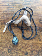 Cord Necklace with Optional Intuitive Tumble