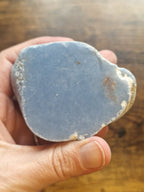 Angelite Half Polished Raw Stone