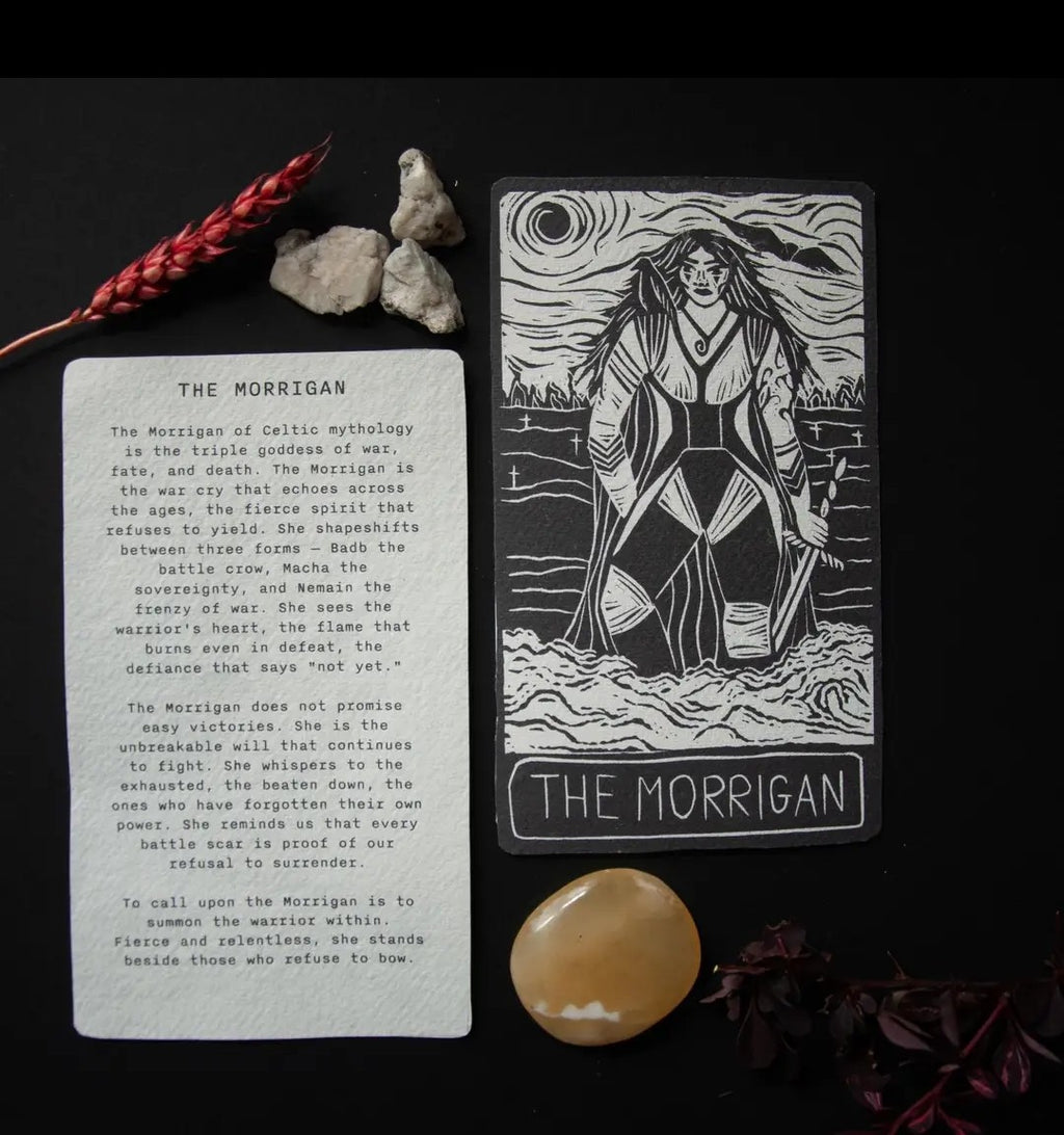 Dark Goddess Oracle Altar Cards