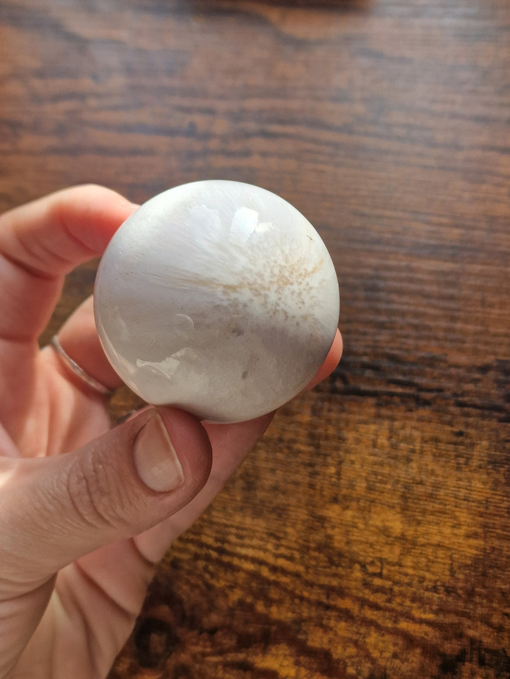 Scolecite Sphere