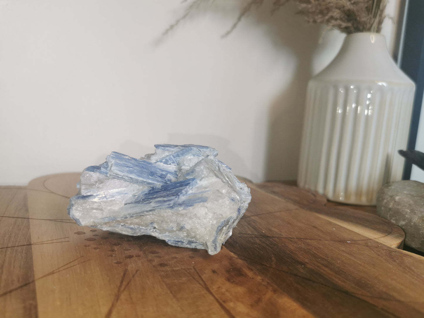 Raw Blue Kyanite with Quartz✨️
