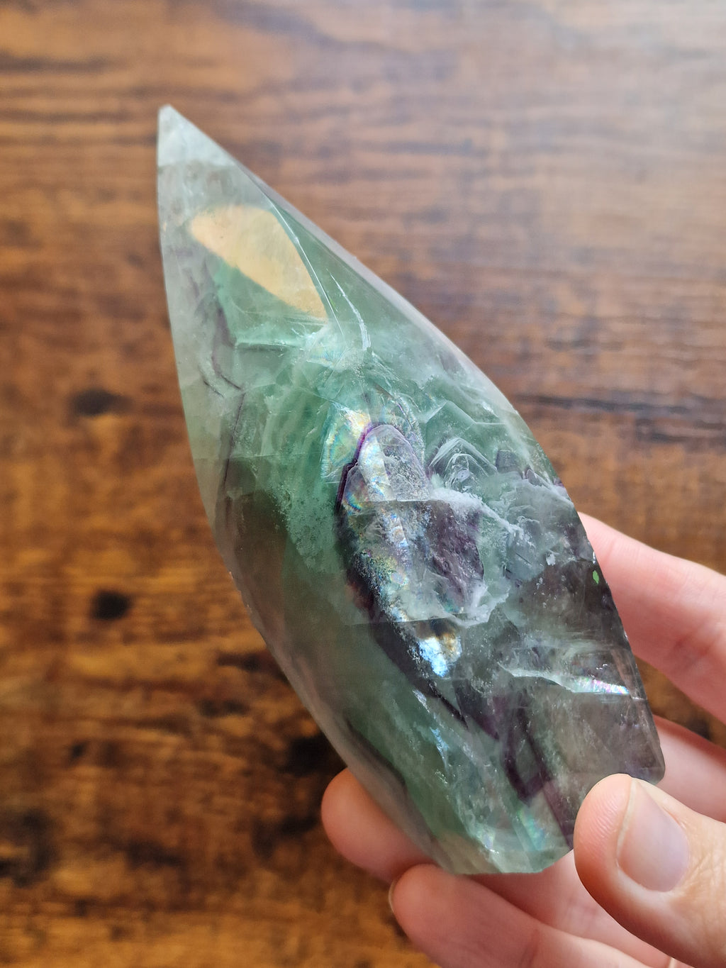 Fluorite Flame Freeform