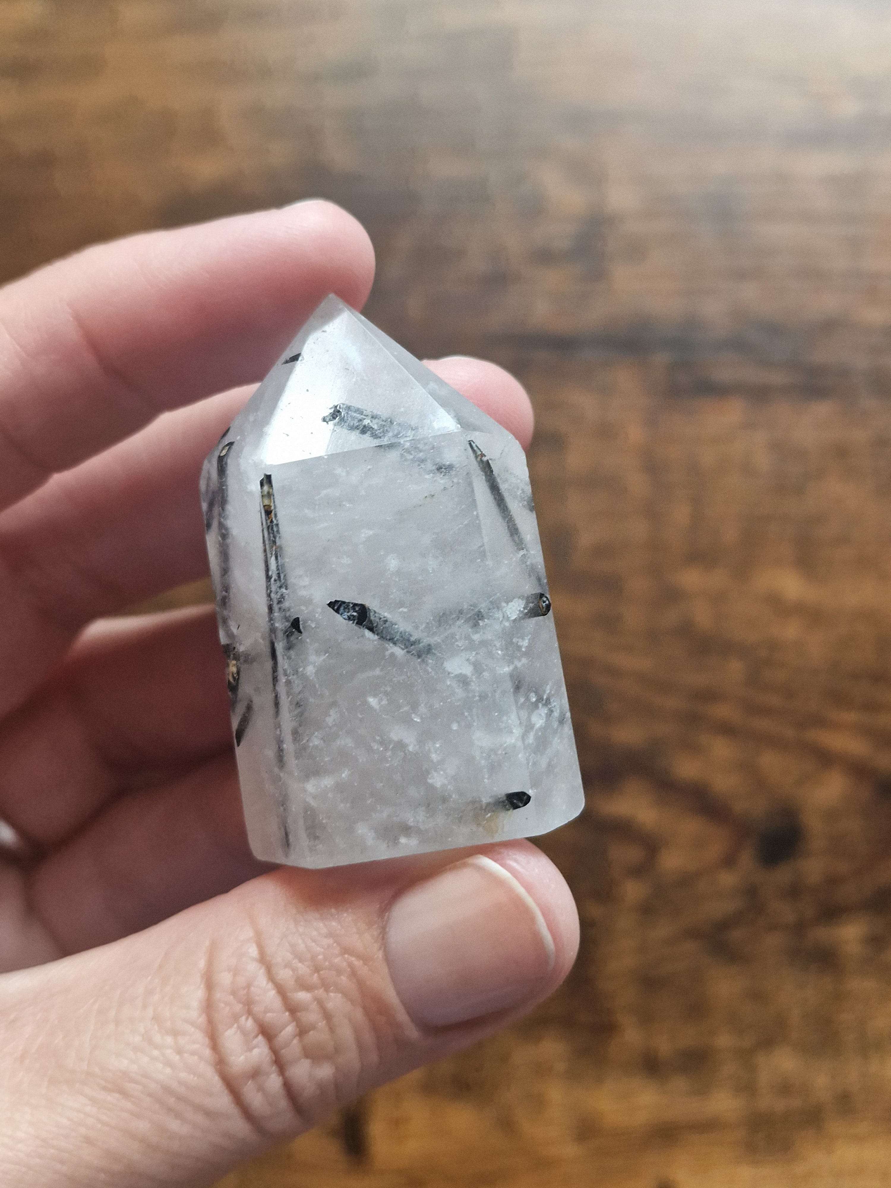 Tourmalinated Quartz Tower
