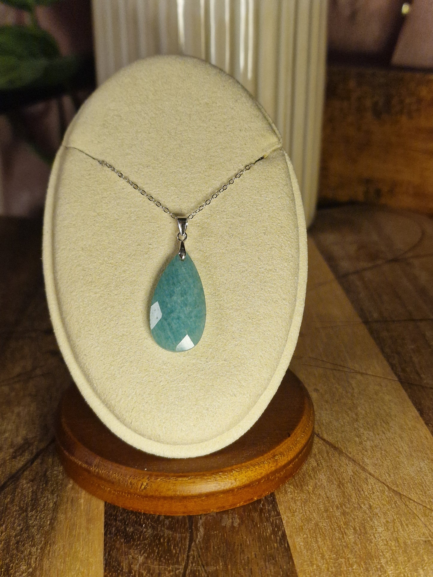 Faceted teardrop 925 pendants *more options available