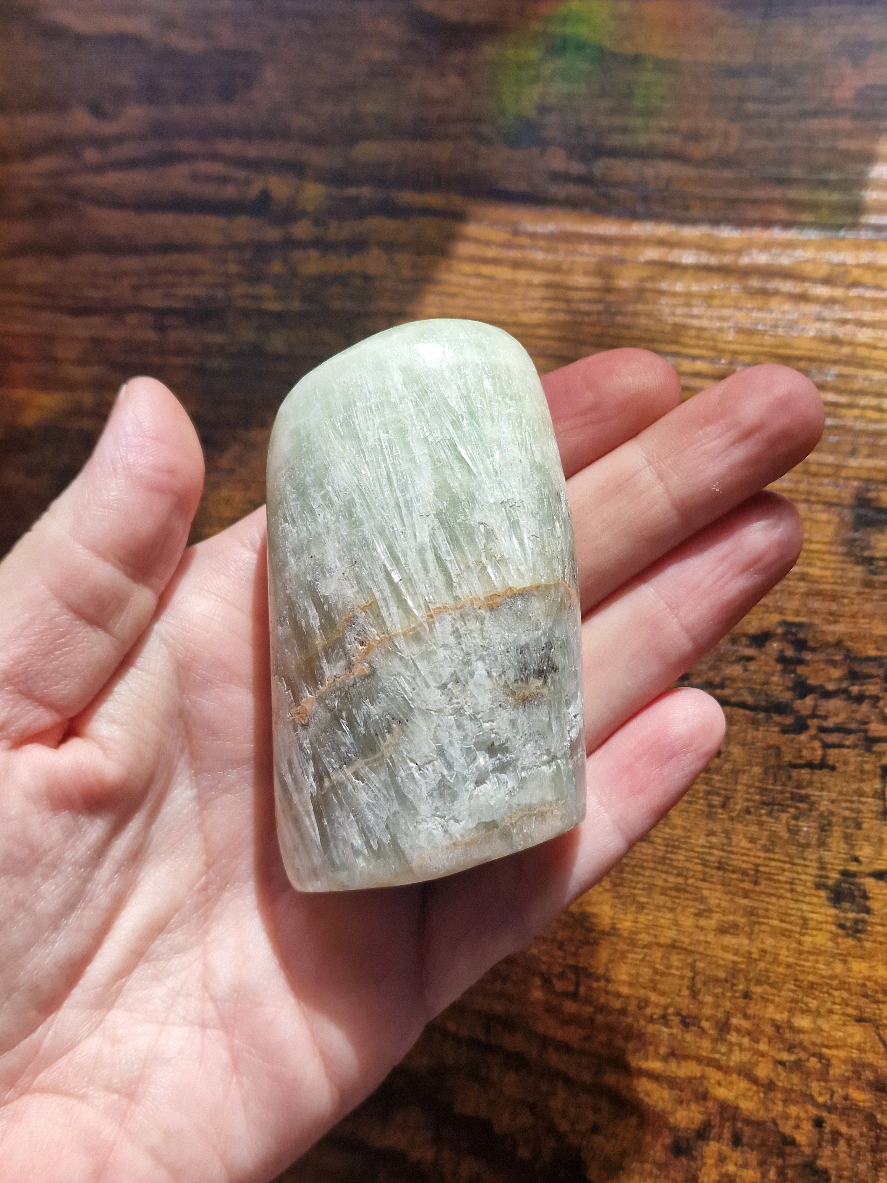 Pistachio Calcite Free Form