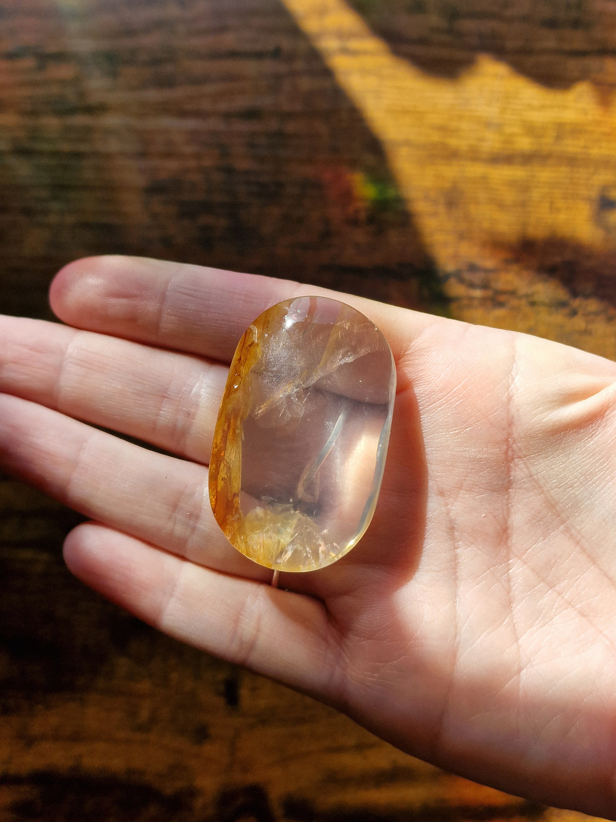 Golden Healer Quartz Palm Stones | Pick Your Own