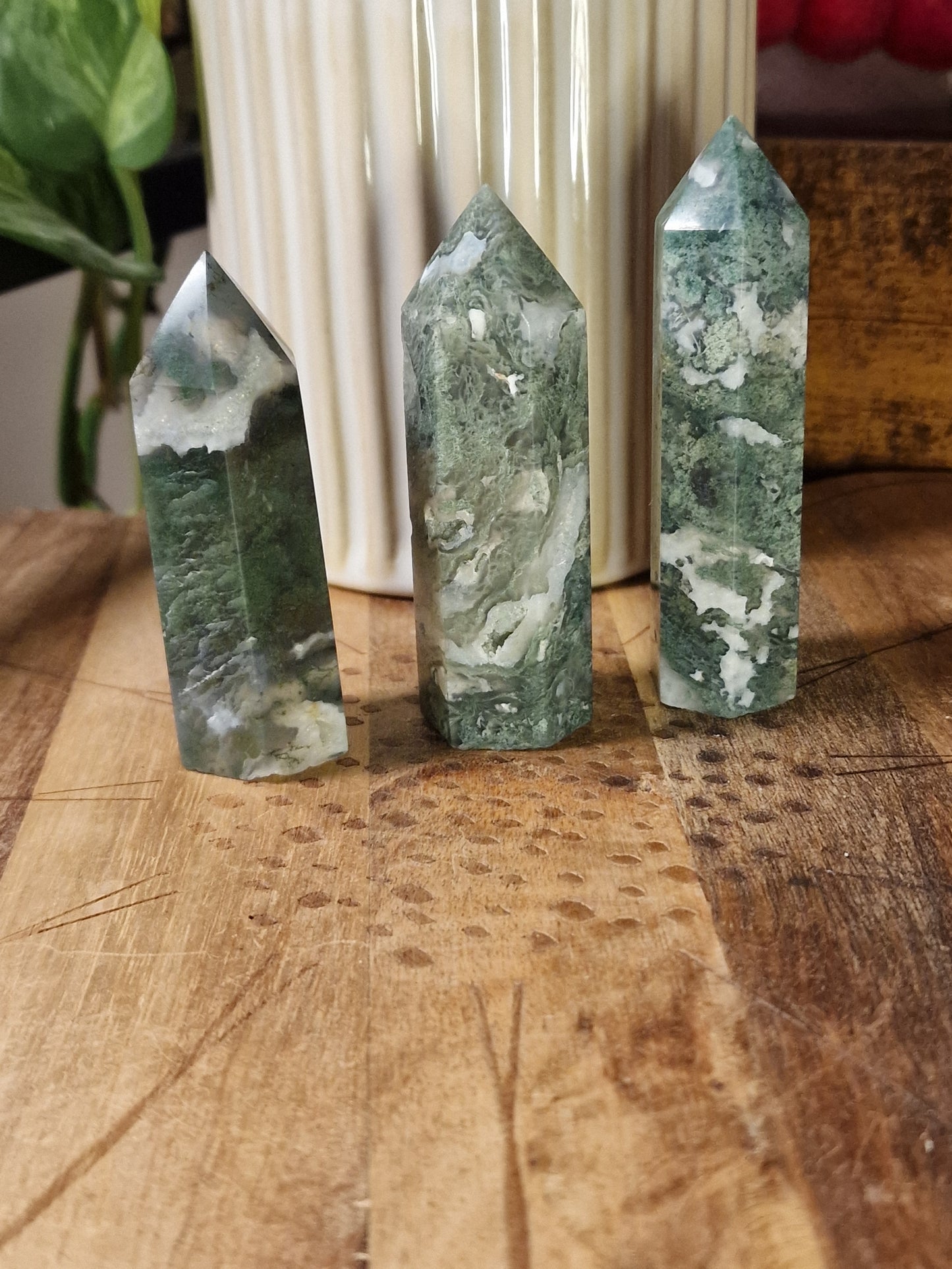 Moss Agate Towers