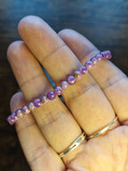 Phosphosiderite Bracelet ~ 4mm