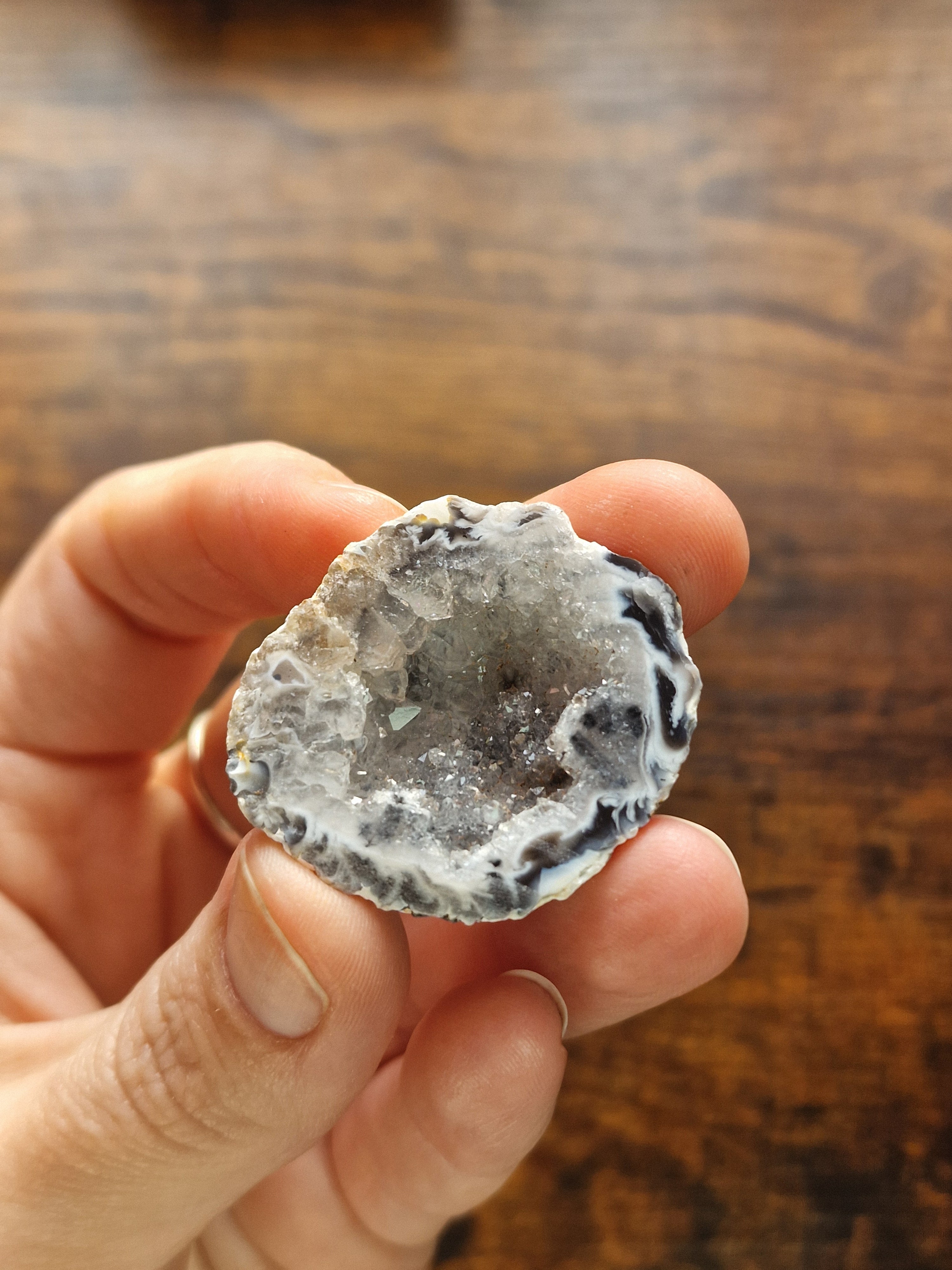 Druzy Agate Geode