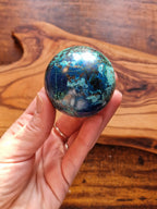 Phoenix Turquoise with Hematite Sphere