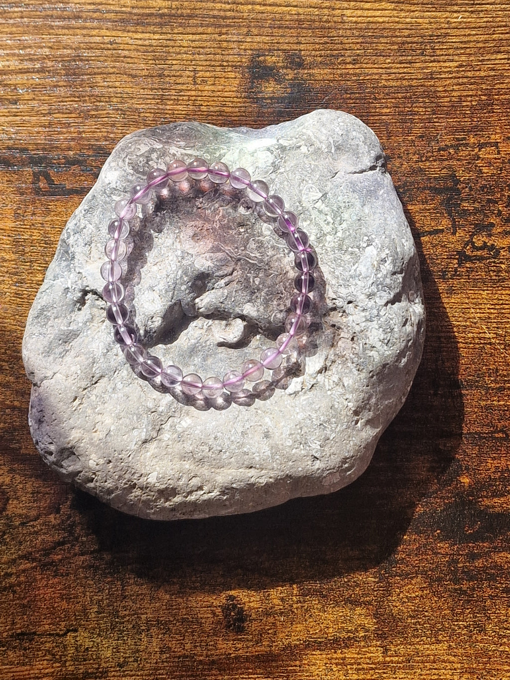 Amethyst Bracelet ~ 6mm