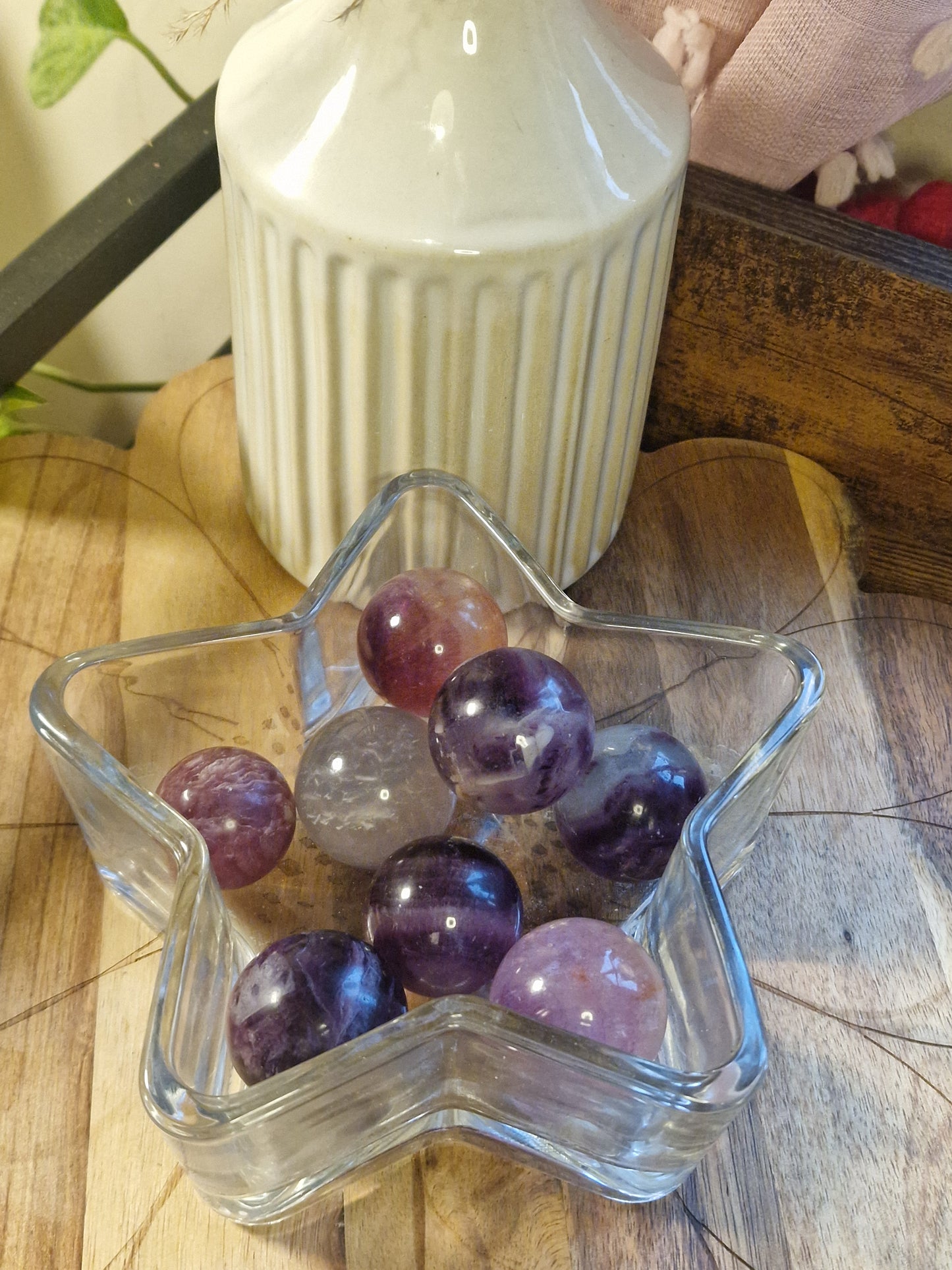 Fluorite spheres
