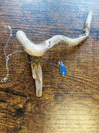 Australian Opal Triplet, 925 Silver Pendant with Chain