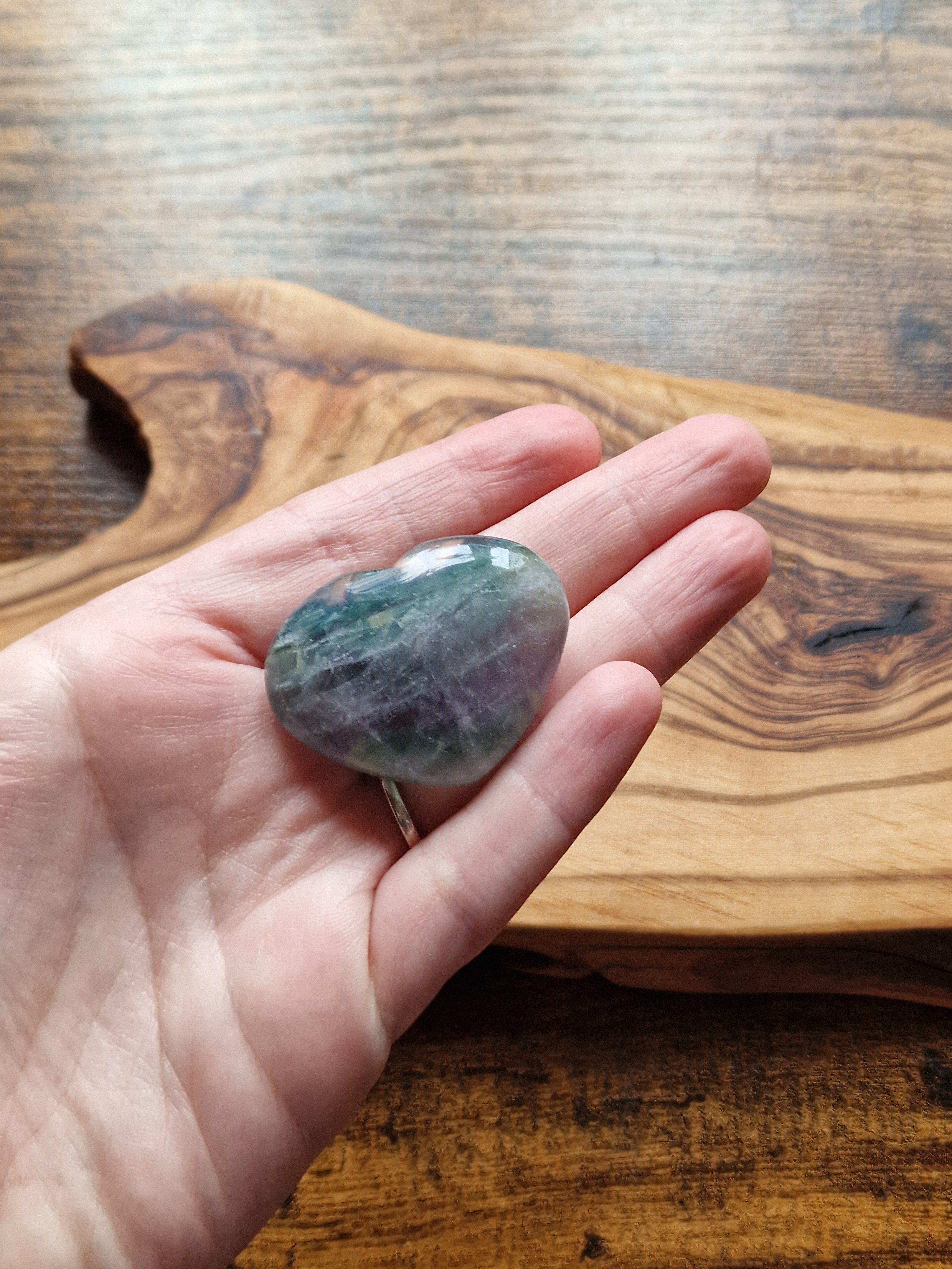 Fluorite hearts