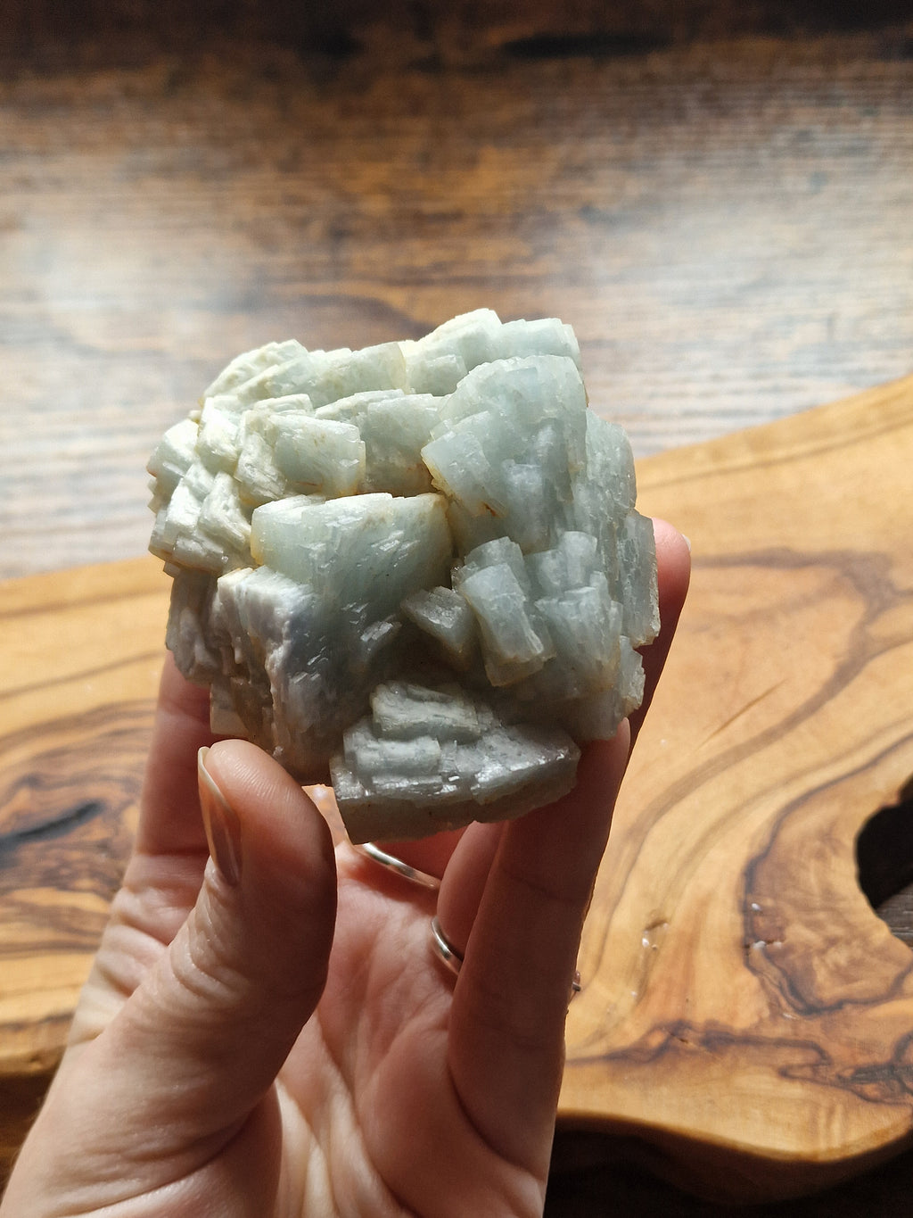 Blue Baryte Specimen
