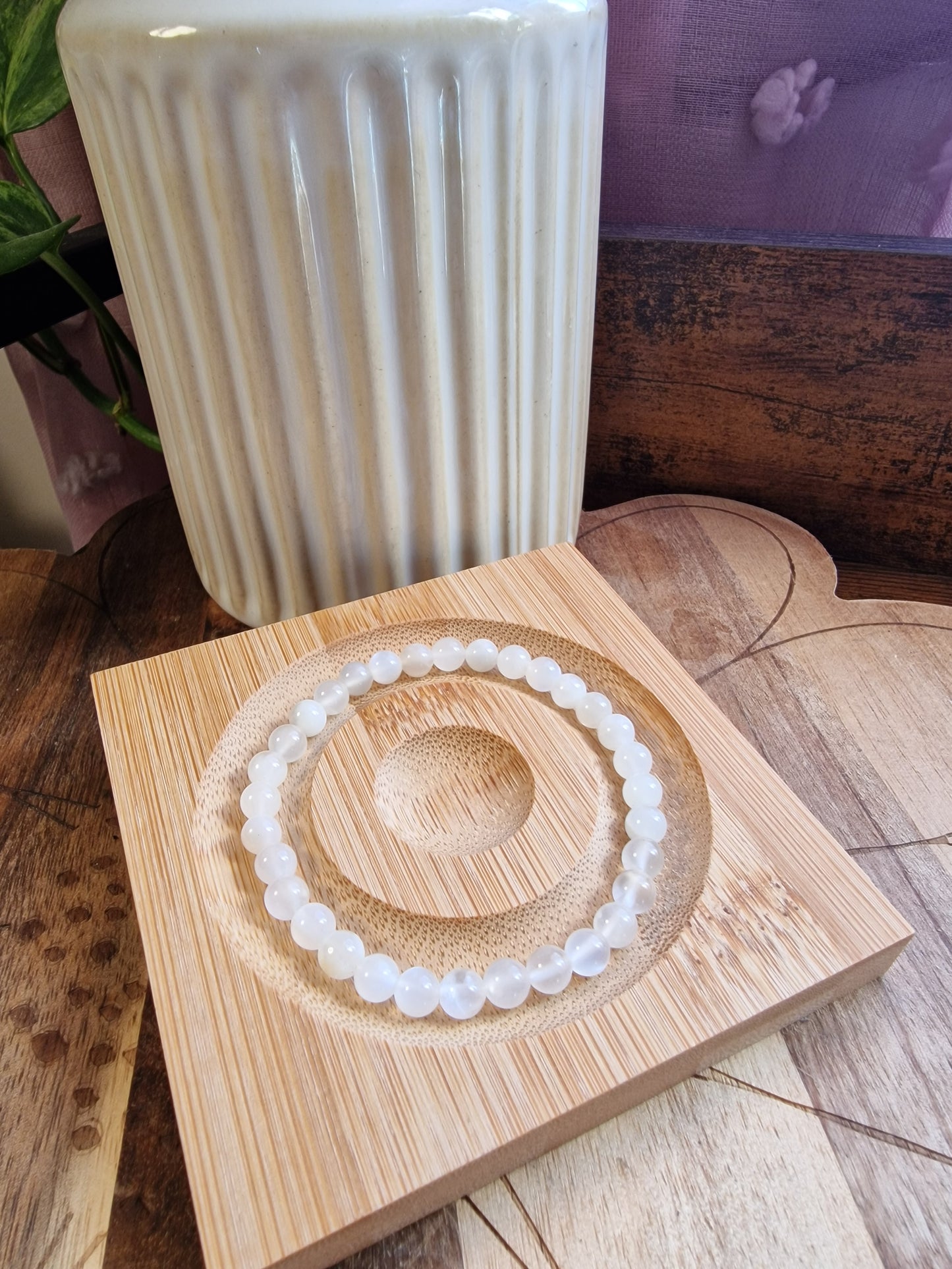 Moonstone Bracelet 6mm