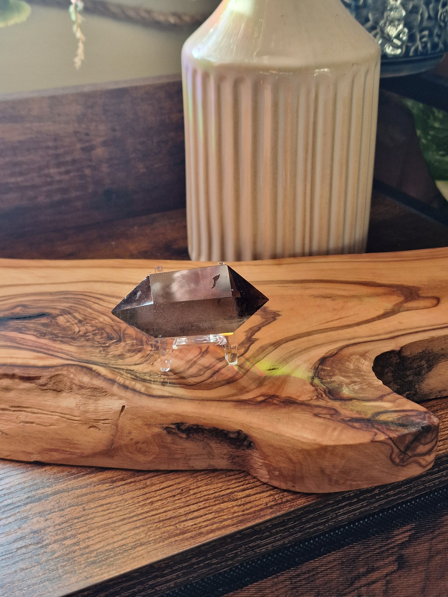 Smoky Quartz dt (chipped)