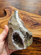 Amethyst Druzy Cut Base