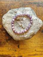 Lepidolite Bracelet ~ 8mm