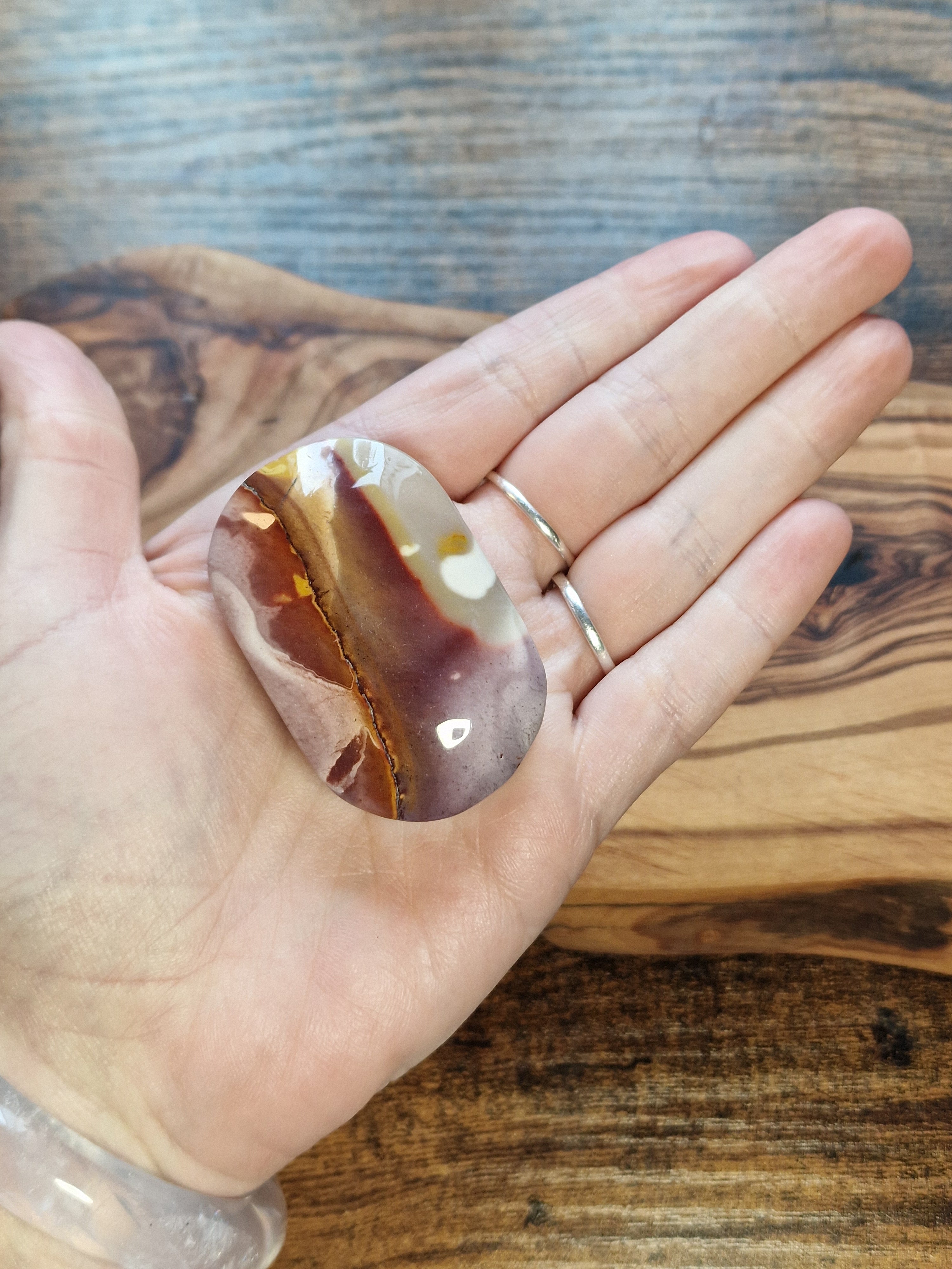 Mookaite Palmstones