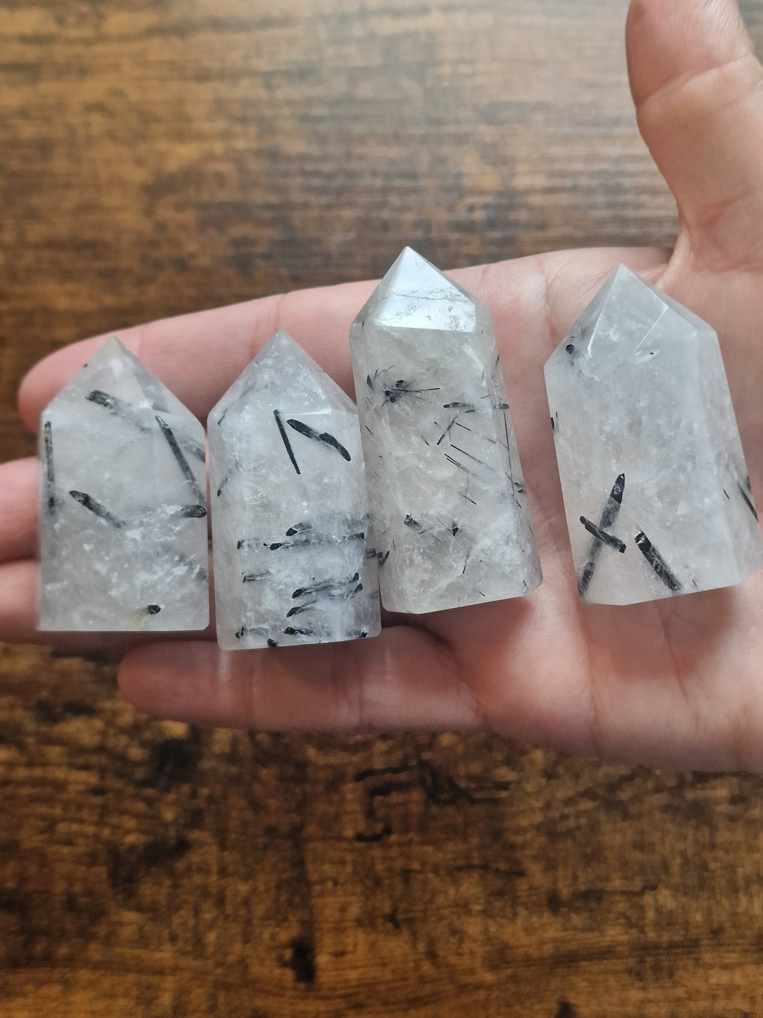 Tourmalinated Quartz Tower