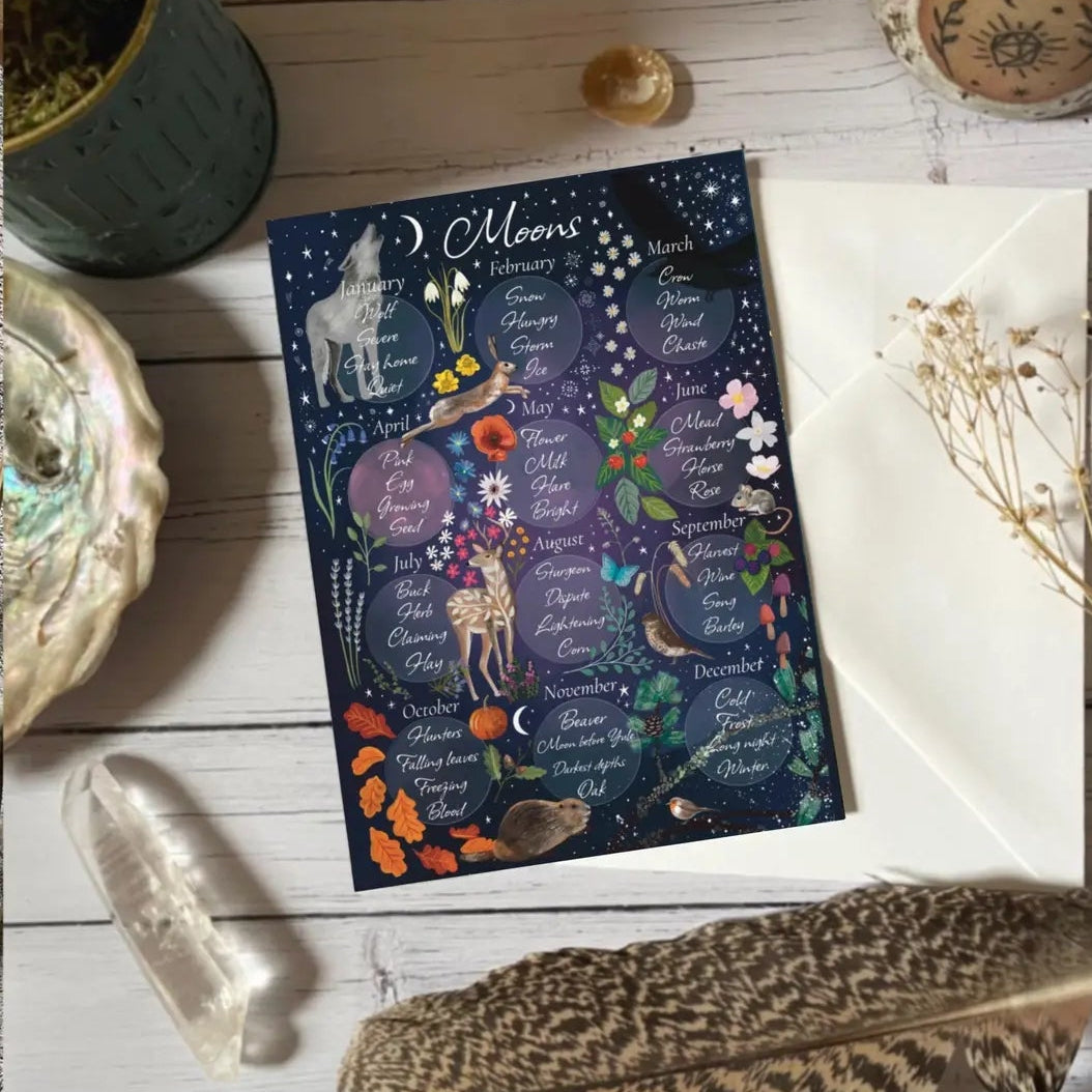 Witchy & Nature Inspired Blank Cards