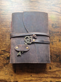 Oiled Leather & Key Journal