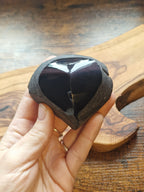 Raw Edge Rainbow Obsidian Cut Base