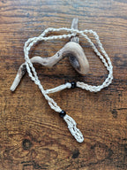 Cord Necklace with Optional Intuitive Tumble