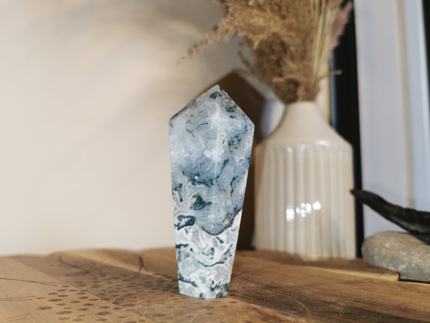 Moss Agate cupcake Towers - Choose your own
