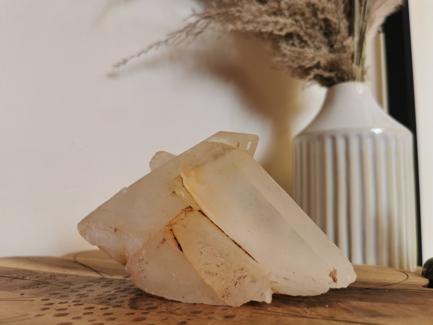 Hematoid Quartz cluster 13×8cm