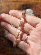 Mixed Moonstone Bracelet ~ 6mm
