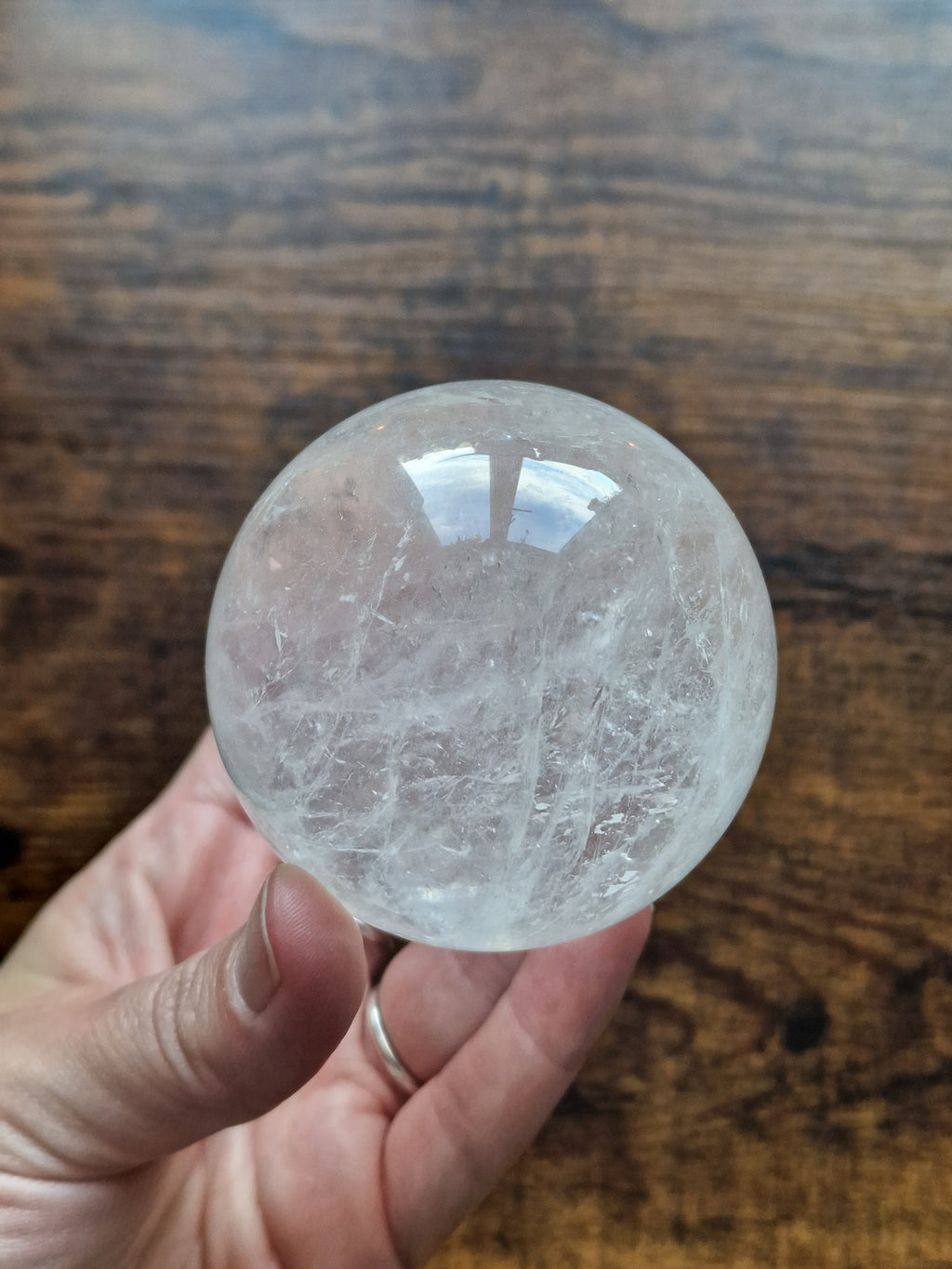 Clear Quartz Sphere