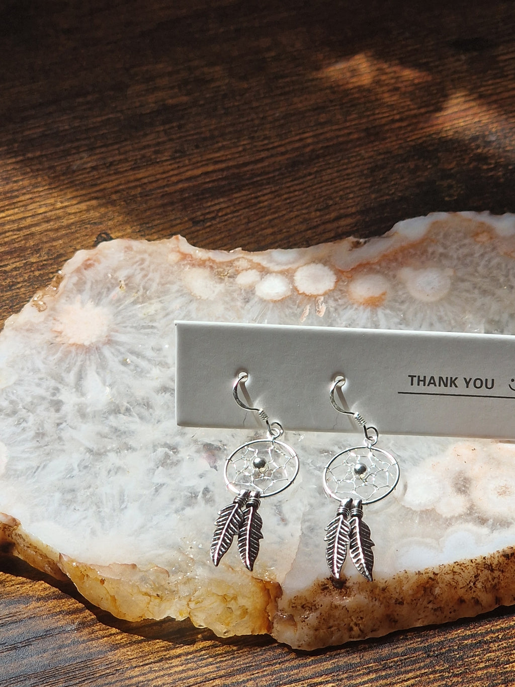 925 Silver Dreamcatcher Earrings