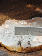 925 Silver Dreamcatcher Earrings