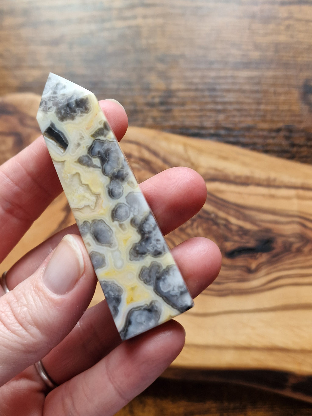 Crazy Lace Agate Tower