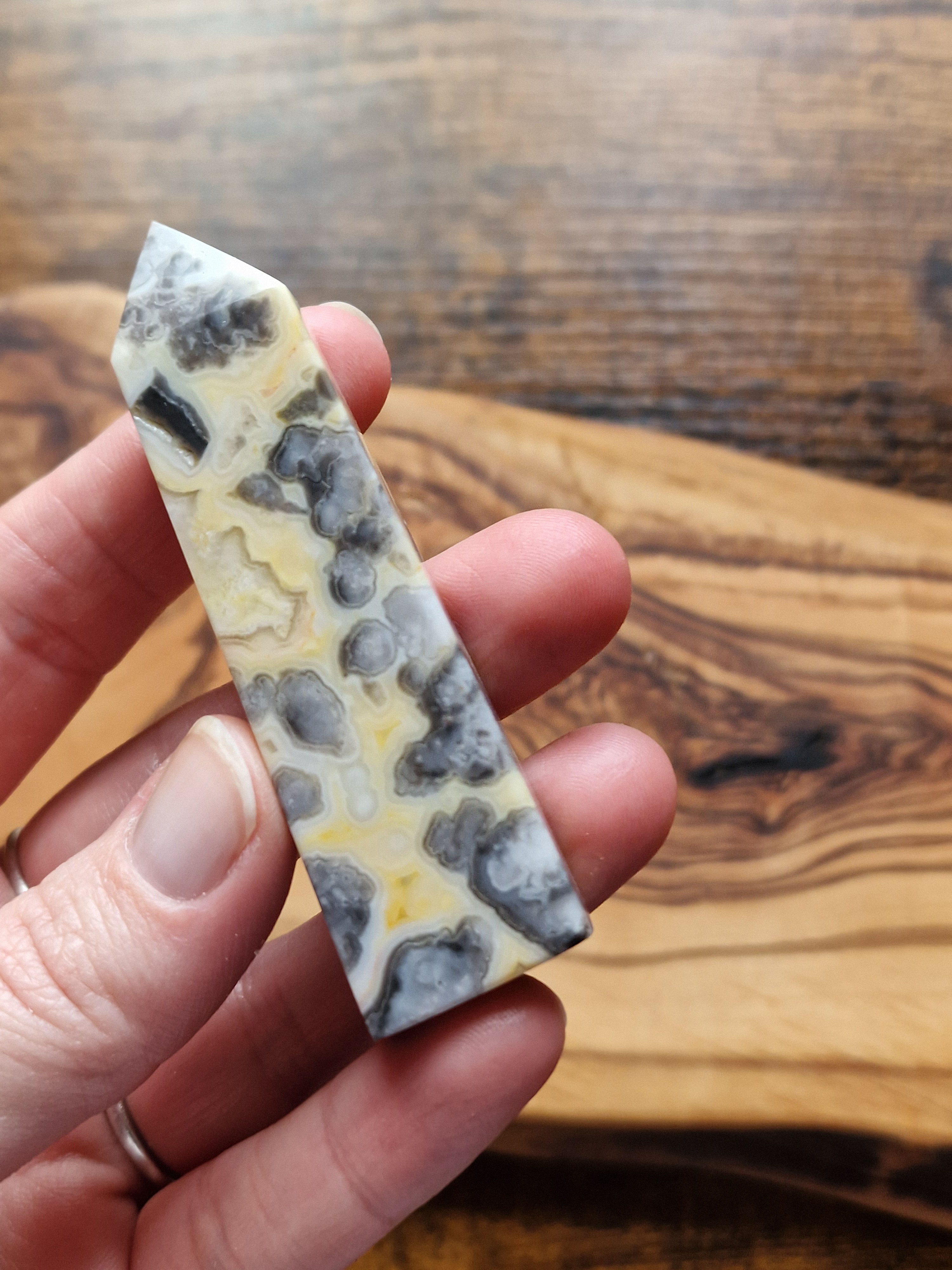 Crazy Lace Agate Tower