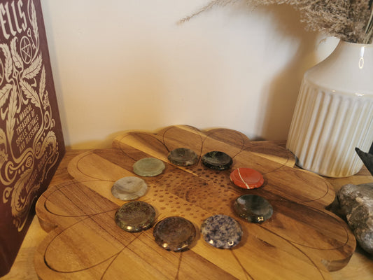 Flower Worry Stones