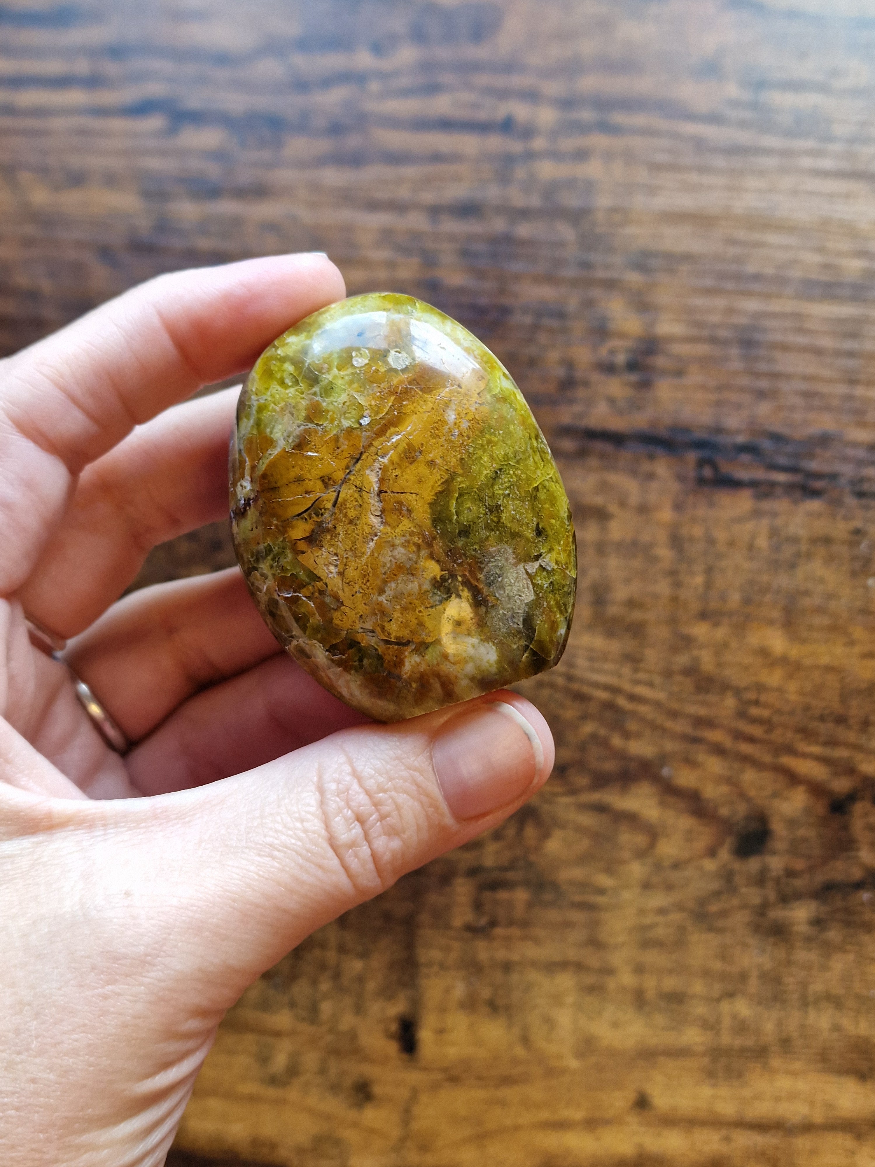 Mini Green Opal Freeform