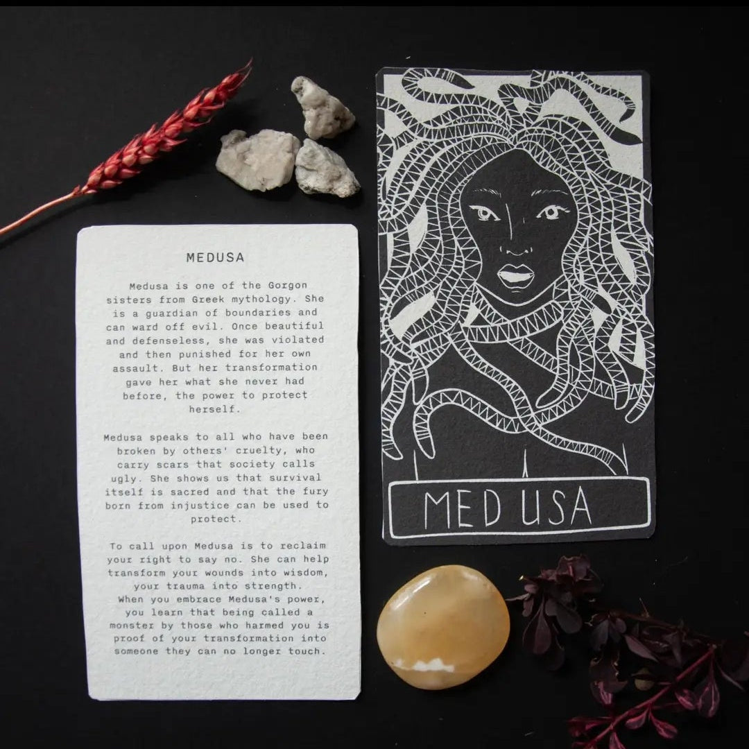 Oracle Altar Cards • Goddesses & Mythic Figures