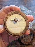 Catalina Smokey Quartz Rope Band Ring